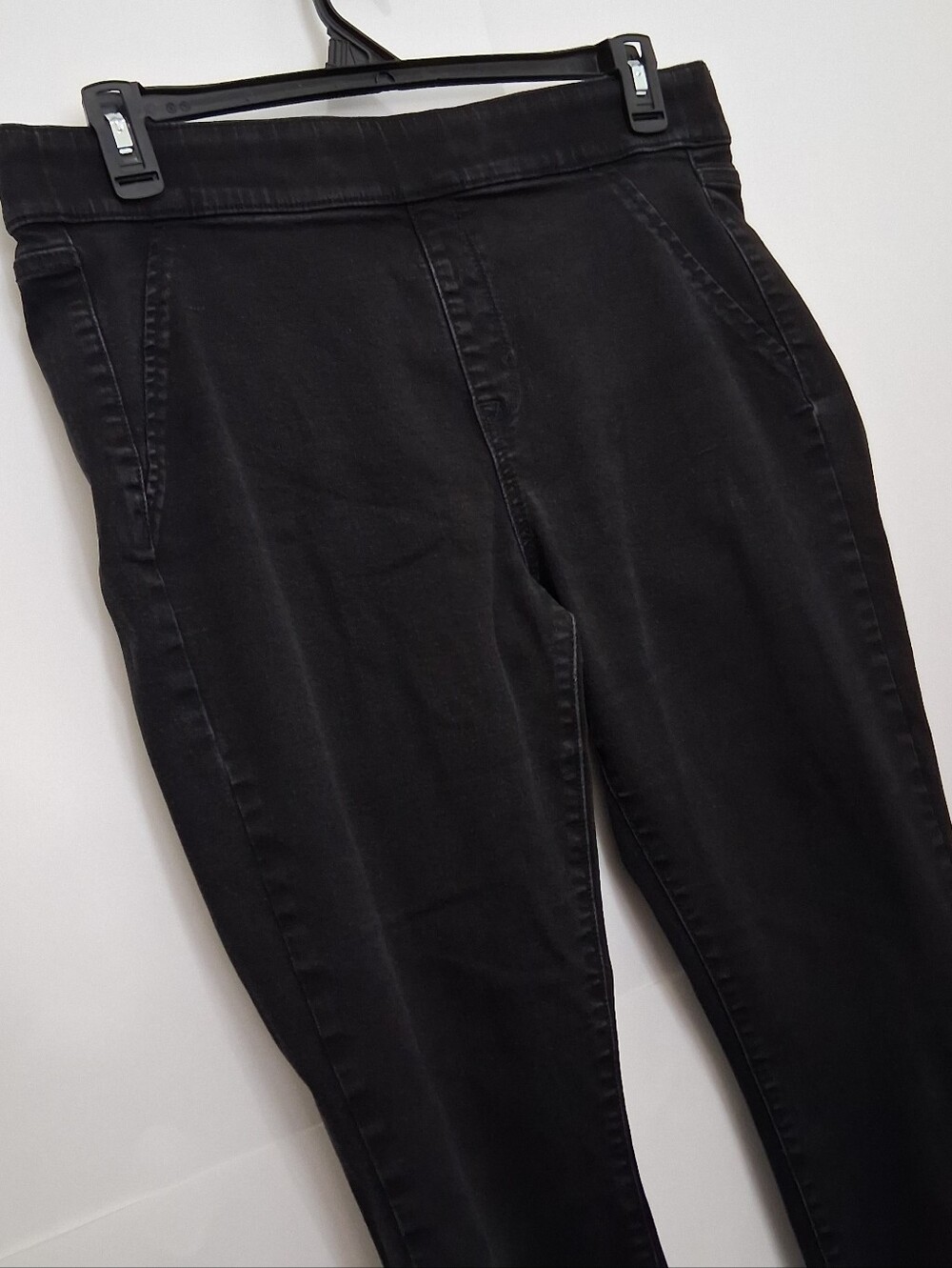 APT. 9 Black Skinny Pull-On Jeans Size 16 - Picture 8 of 9
